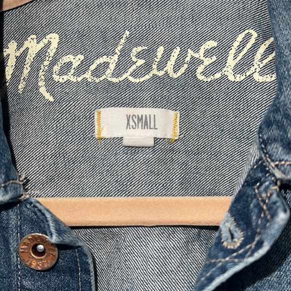 MADEWELL 100% cotton denim jacket - Picture 2 of 6